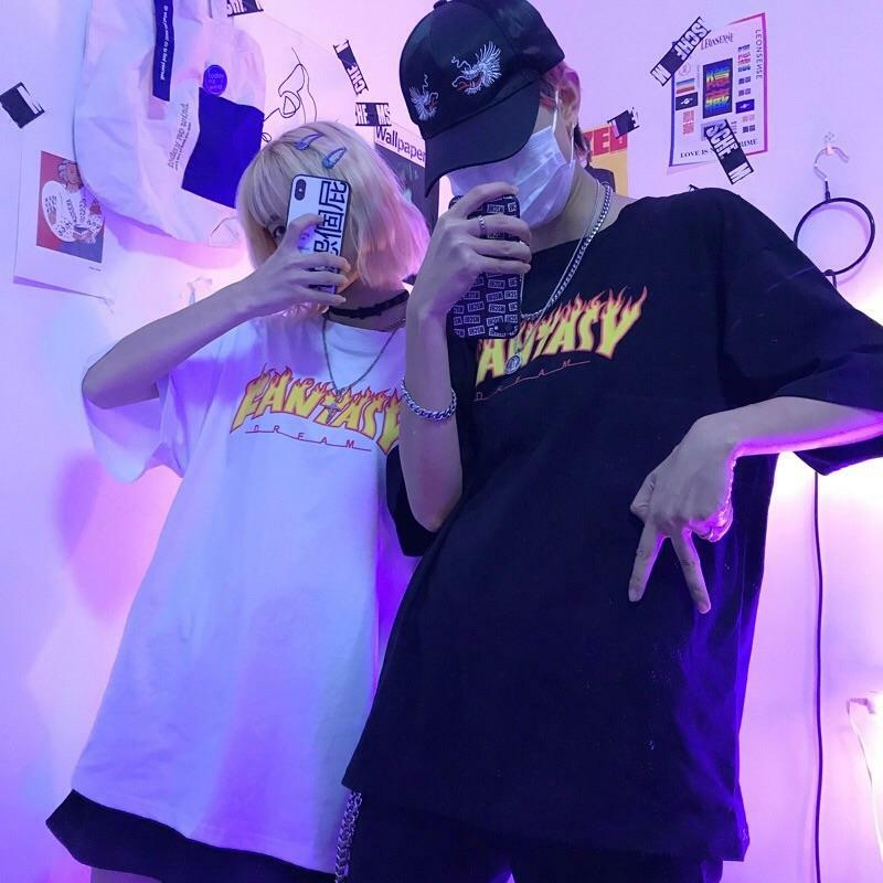 Fantasy Dream T-Shirt - Y2K Summer Grunge, 90s Retro, Pastel Goth, Y2K Party & Club Outfits