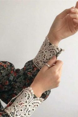 Floral Print Long Sleeve Blouse - Y2K Summer, 90s Fashion, Grunge, Retro, Pastel Goth Outfits