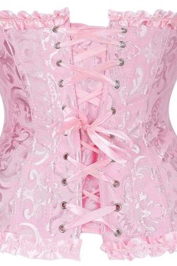 Floral Vintage Corsets - Y2K Summer, 90s Grunge, Retro Goth, Y2K Party & Club Outfits