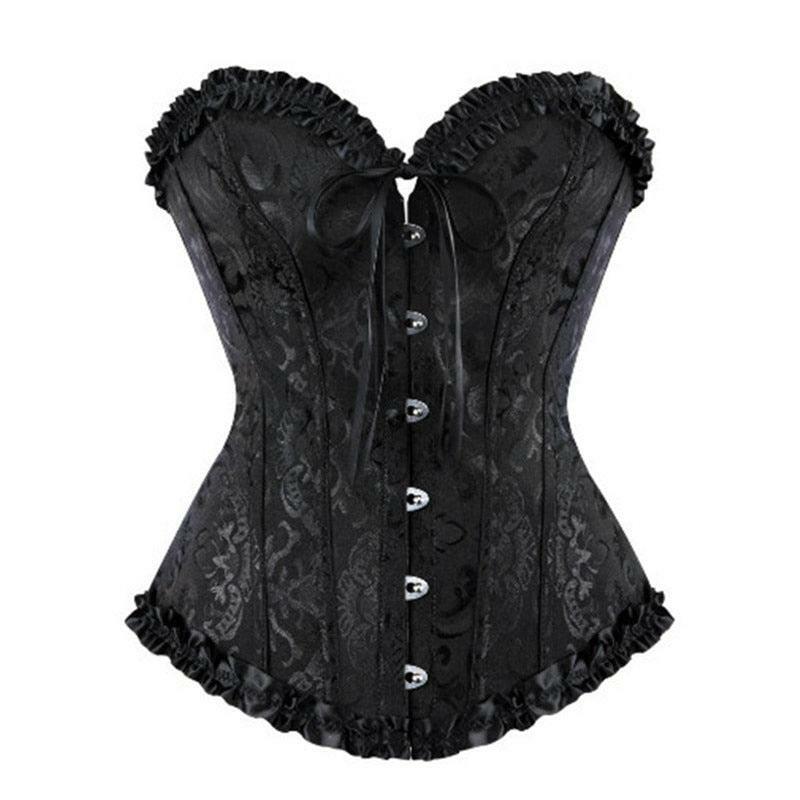 Floral Vintage Corsets - Y2K Summer, 90s Grunge, Retro Goth, Y2K Party & Club Outfits