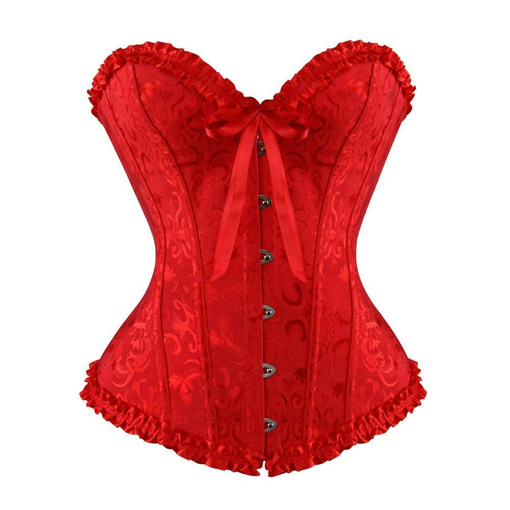 Floral Vintage Corsets - Y2K Summer, 90s Grunge, Retro Goth, Y2K Party & Club Outfits