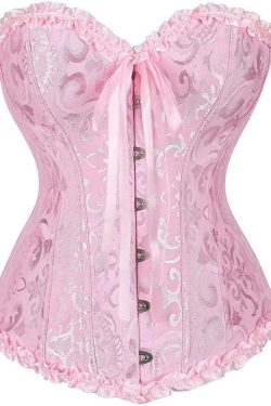 Floral Vintage Corsets - Y2K Summer, 90s Grunge, Retro Goth, Y2K Party & Club Outfits