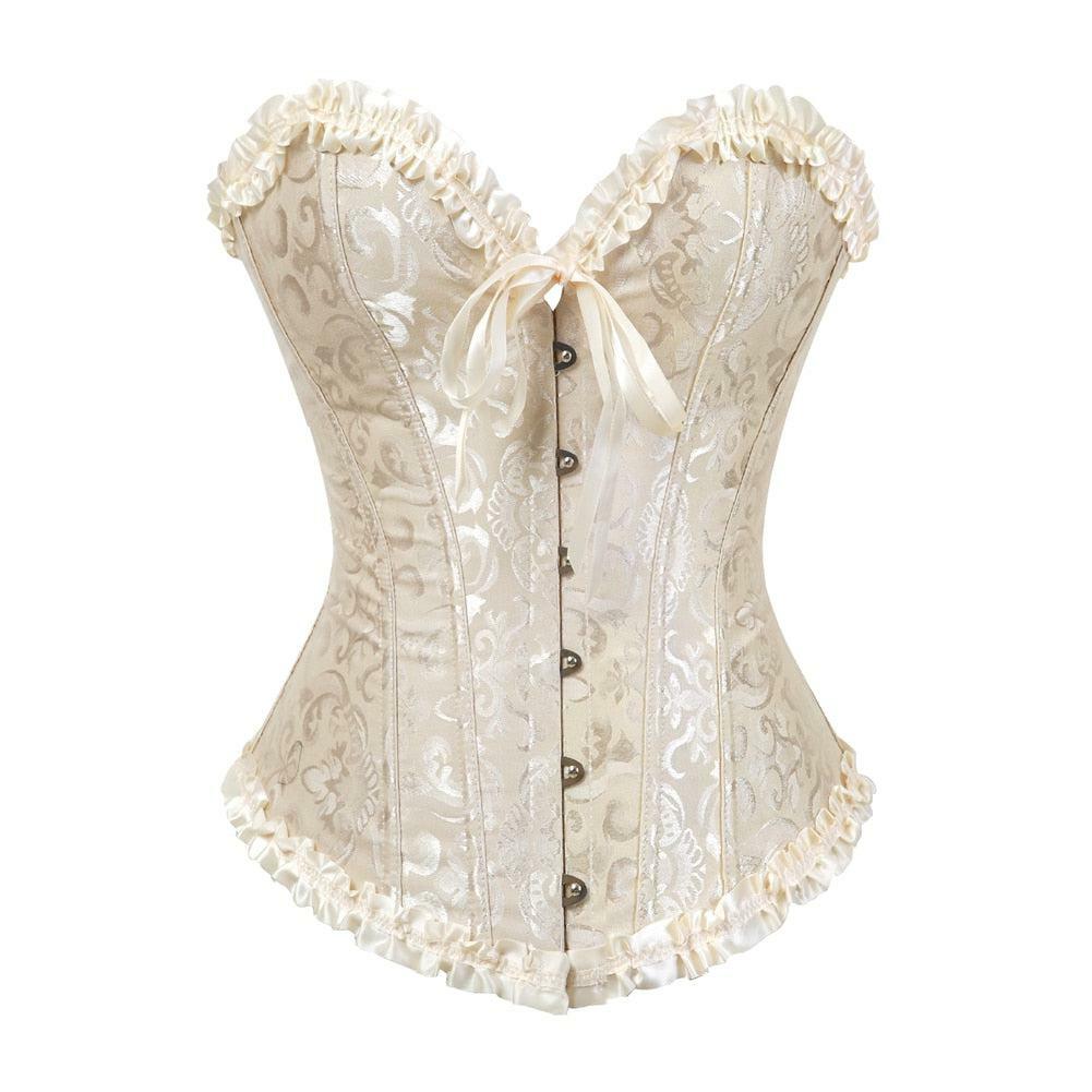 Floral Vintage Corsets - Y2K Summer, 90s Grunge, Retro Goth, Y2K Party & Club Outfits