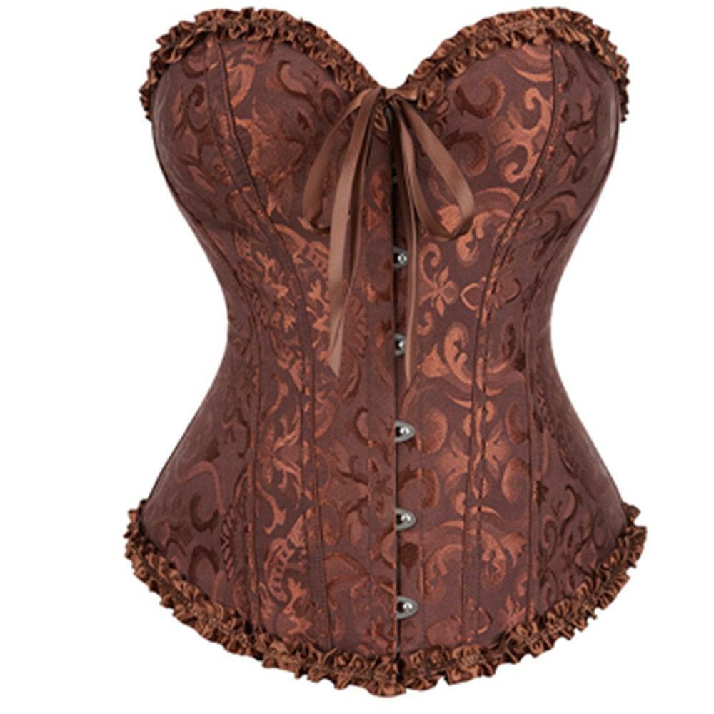 Floral Vintage Corsets - Y2K Summer, 90s Grunge, Retro Goth, Y2K Party & Club Outfits