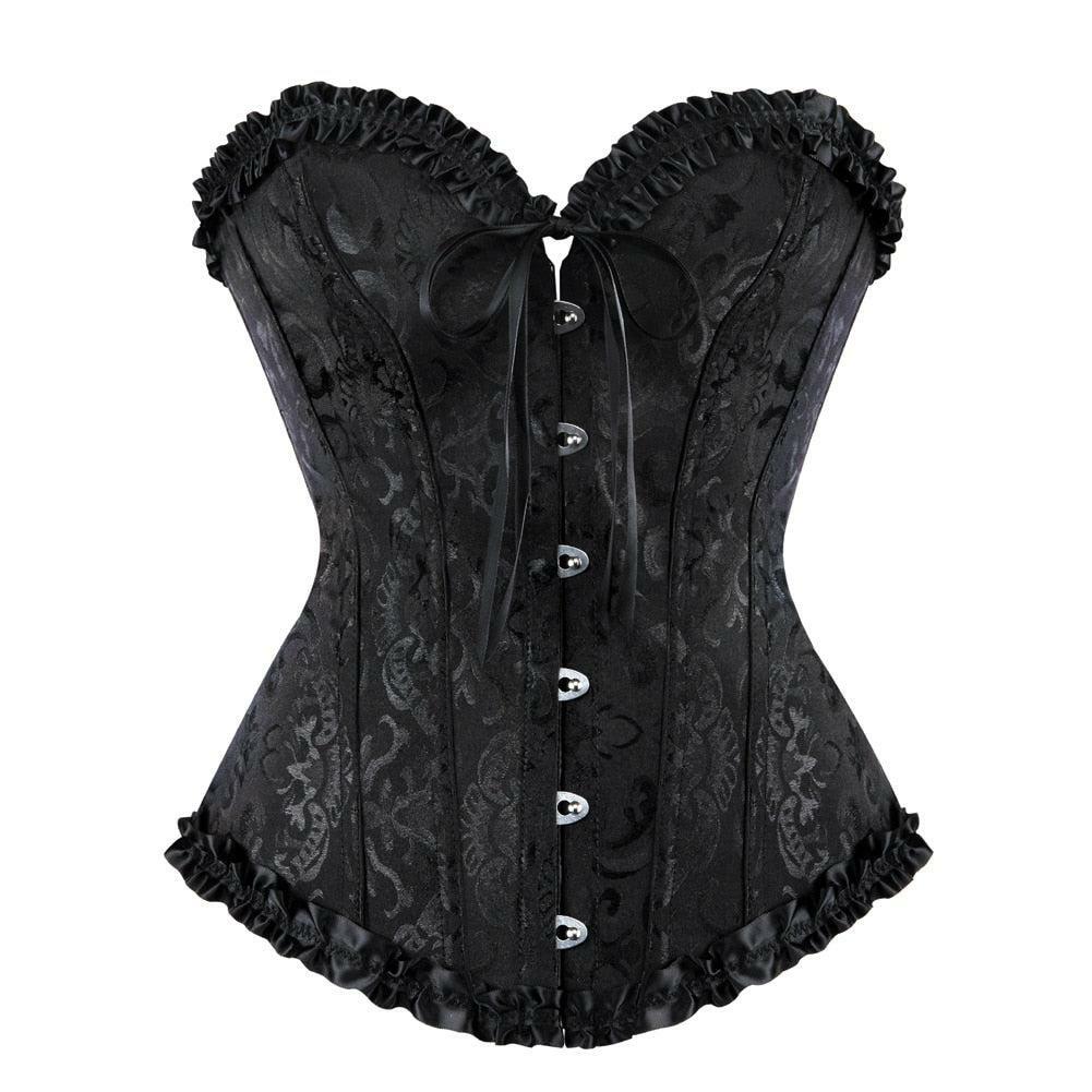 Floral Vintage Corsets - Y2K Summer, 90s Grunge, Retro Goth, Y2K Party & Club Outfits