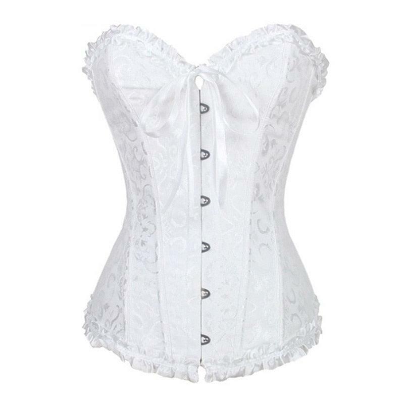 Floral Vintage Corsets - Y2K Summer, 90s Grunge, Retro Goth, Y2K Party & Club Outfits