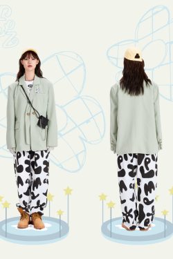 FPMZ Niche Blazer - Y2K Summer Grunge, 90s Retro, Pastel Goth, Y2K Party & Club