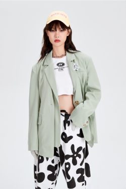 FPMZ Niche Blazer - Y2K Summer Grunge, 90s Retro, Pastel Goth, Y2K Party & Club