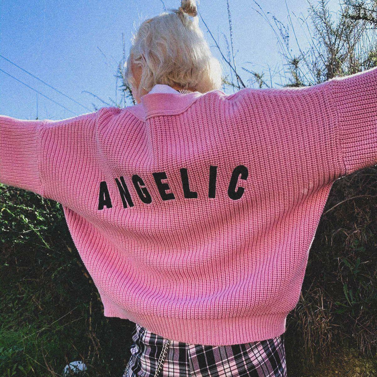 Free People Angelic Sweater - Y2K Summer, 90s Grunge, Retro Style, Pastel Goth, Y2K Party Outfit