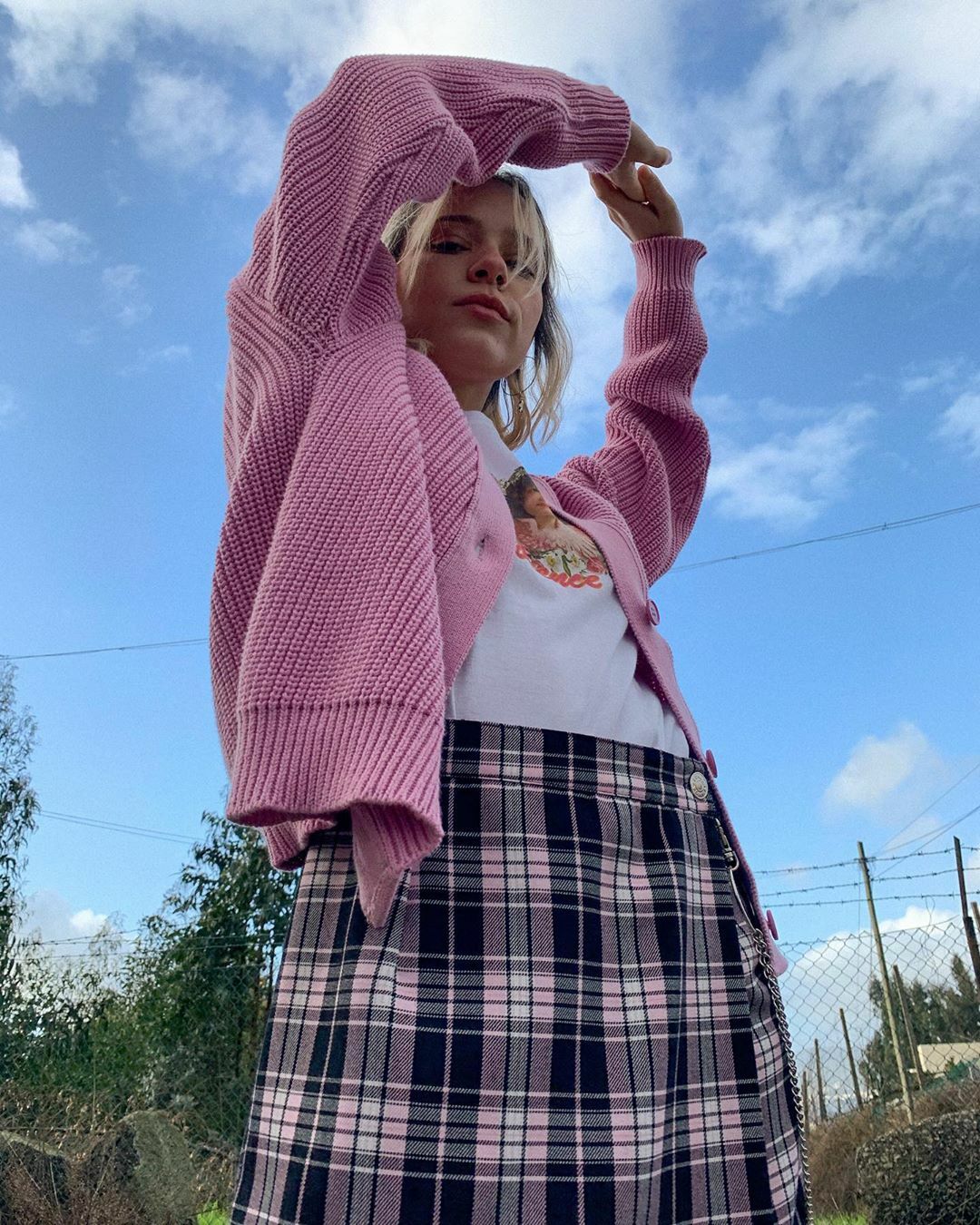 Free People Angelic Sweater - Y2K Summer, 90s Grunge, Retro Style, Pastel Goth, Y2K Party Outfit