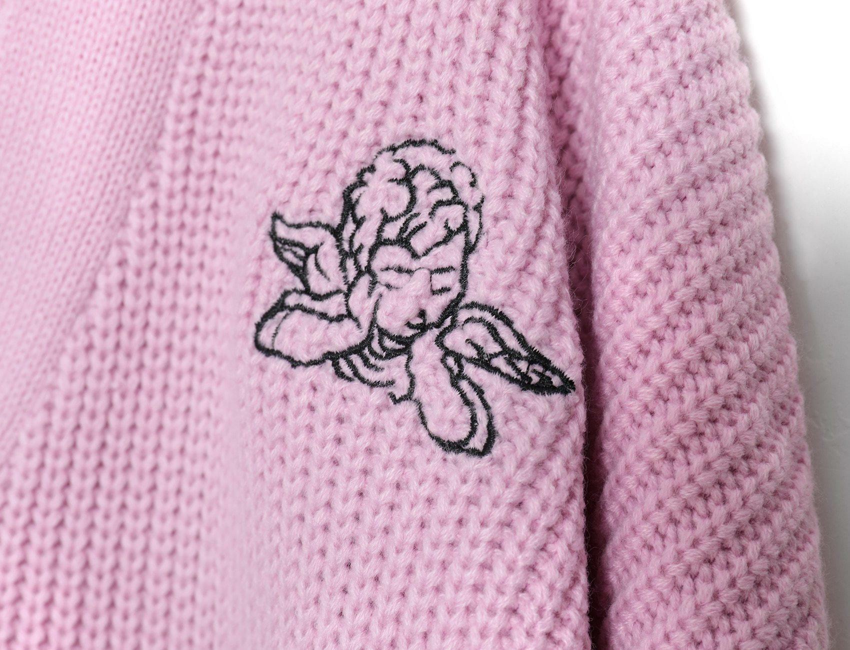 Free People Angelic Sweater - Y2K Summer, 90s Grunge, Retro Style, Pastel Goth, Y2K Party Outfit