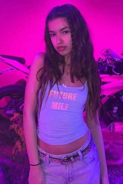 Future Milf Y2K Tank Top - 90s Grunge, Retro Summer, Pastel Goth, Y2K Party & Club Outfits