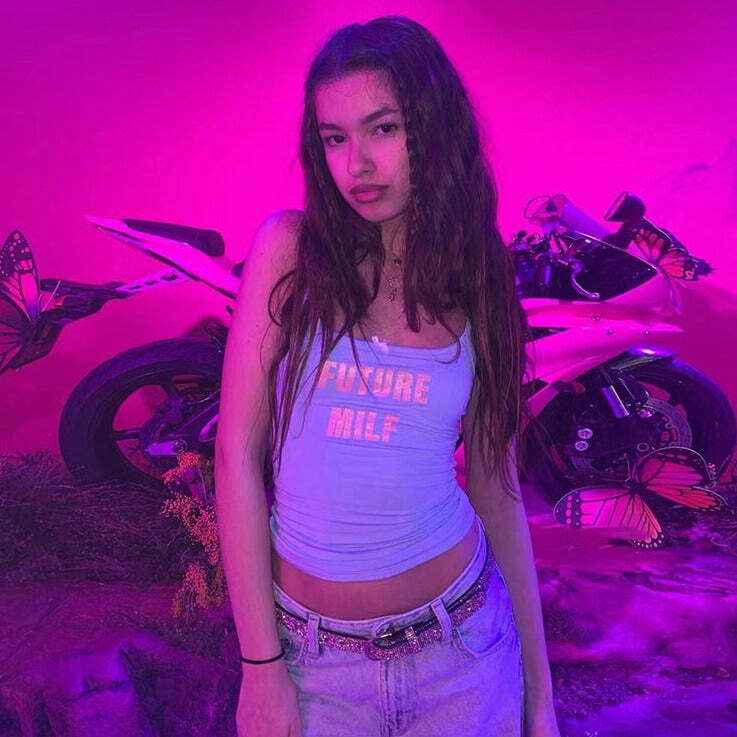 Future Milf Y2K Tank Top - 90s Grunge, Retro Summer, Pastel Goth, Y2K Party & Club Outfits