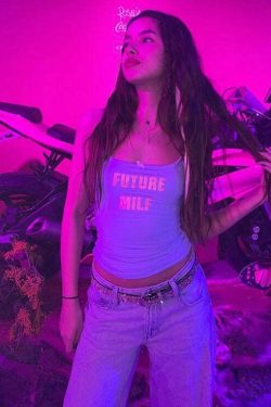 Future Milf Y2K Tank Top - 90s Grunge, Retro Summer, Pastel Goth, Y2K Party & Club Outfits