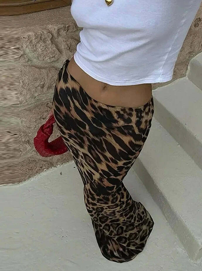 Galia Leopard Print Maxi Skirt - Y2K Summer, 90s Grunge, Retro Style, Y2K Party & Club Outfits