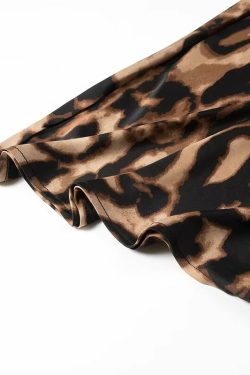 Galia Leopard Print Maxi Skirt - Y2K Summer, 90s Grunge, Retro Style, Y2K Party & Club Outfits