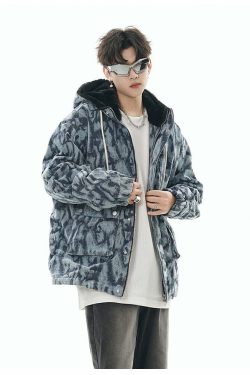 GCINIM Painted Stripe Denim Jacket - Y2K Summer, 90s Grunge, Retro Style, Y2K Club & Party Outfits