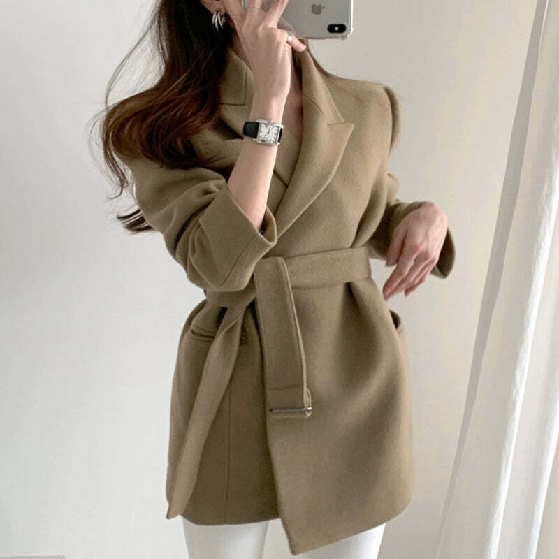 Giada Blazer Coat - Y2K Summer & 90s Fashion, Grunge, Retro, Pastel Goth, Y2K Party Outfit