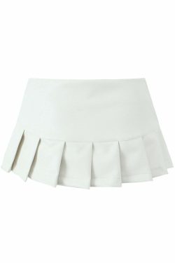 Gillian Pleated Mini Skirt - Y2K Summer, 90s Grunge, Retro Style, Y2K Party & Club Outfits