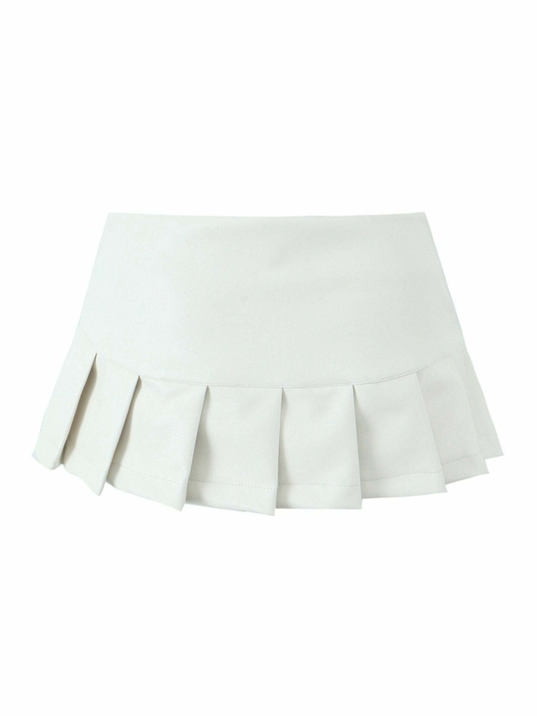 Gillian Pleated Mini Skirt - Y2K Summer, 90s Grunge, Retro Style, Y2K Party & Club Outfits