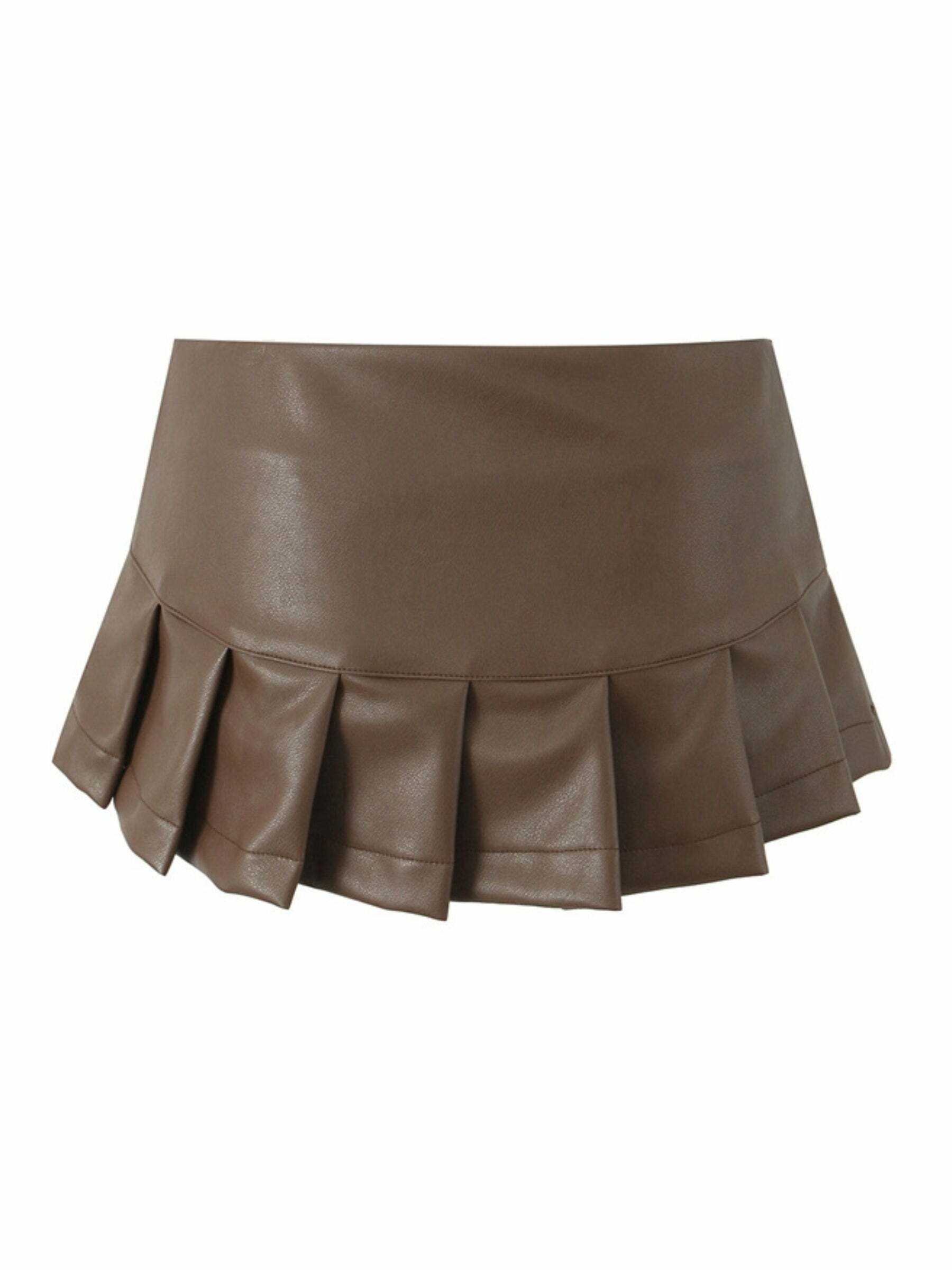 Gillian Pleated Mini Skirt - Y2K Summer, 90s Grunge, Retro Style, Y2K Party & Club Outfits