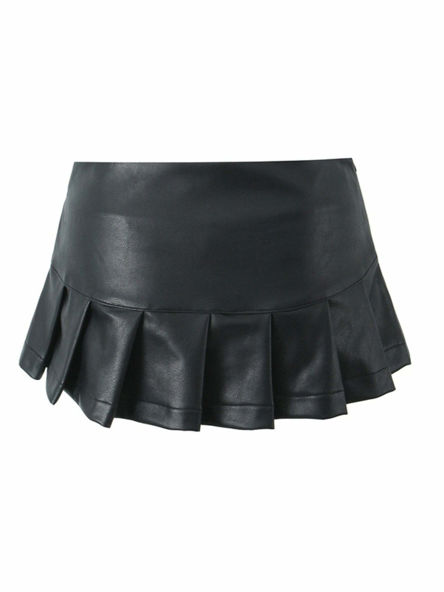 Gillian Pleated Mini Skirt - Y2K Summer, 90s Grunge, Retro Style, Y2K Party & Club Outfits