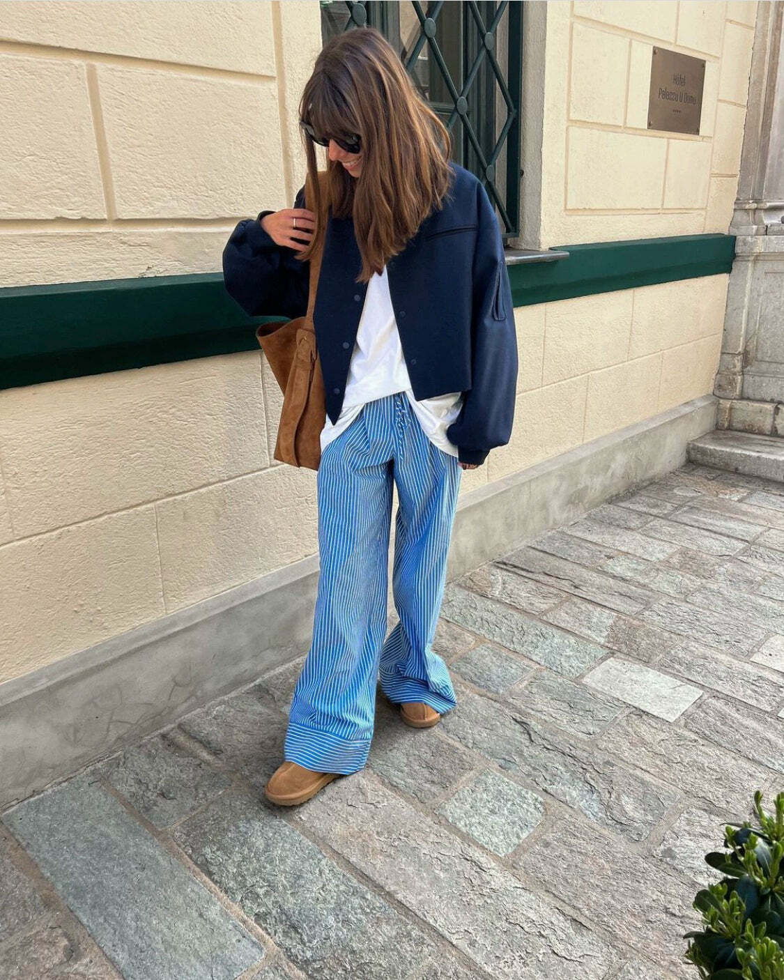 Gina Striped Loose Pants - Y2K Summer Grunge Outfit, 90s Fashion, Retro Style, Y2K Club Look