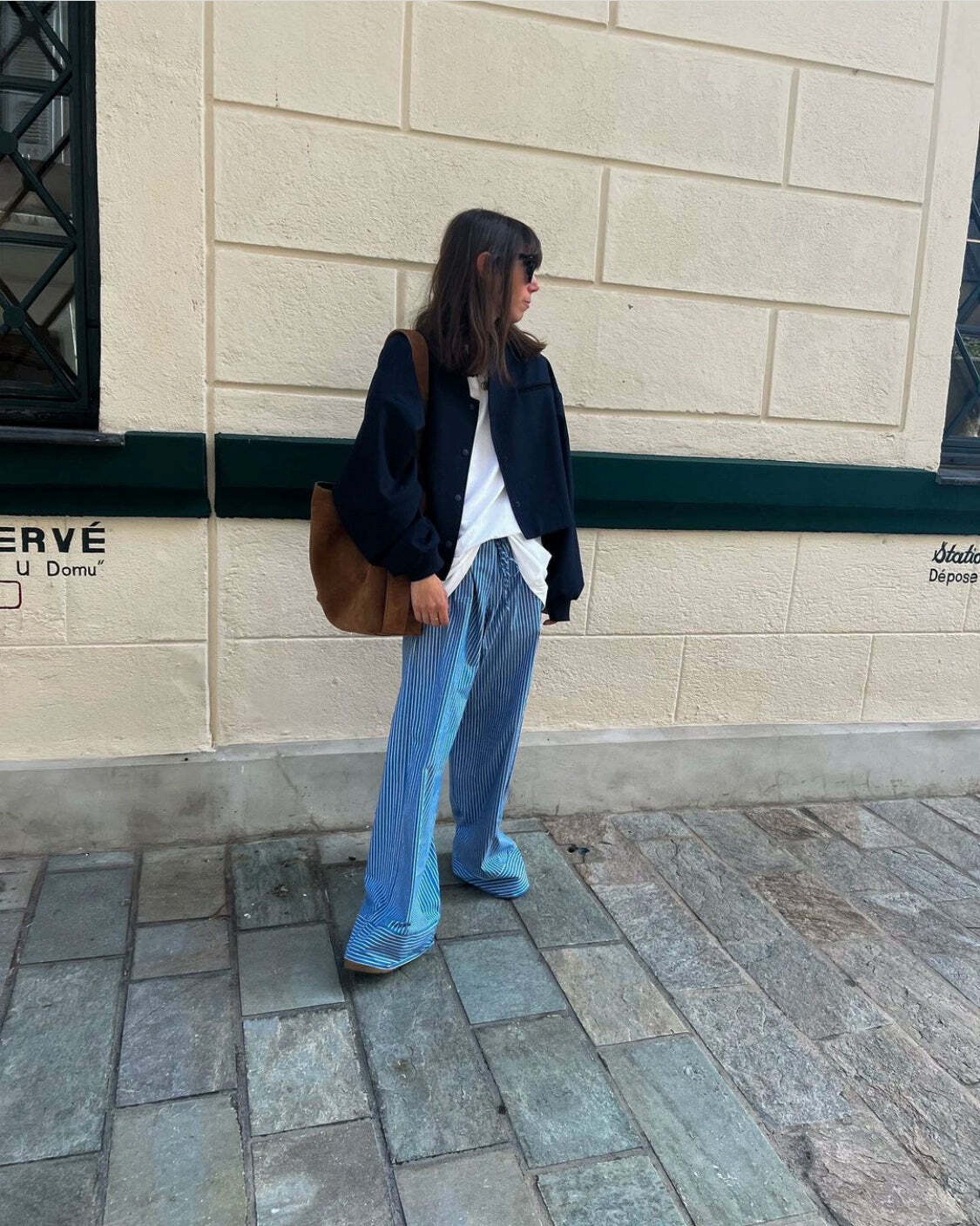Gina Striped Loose Pants - Y2K Summer Grunge Outfit, 90s Fashion, Retro Style, Y2K Club Look