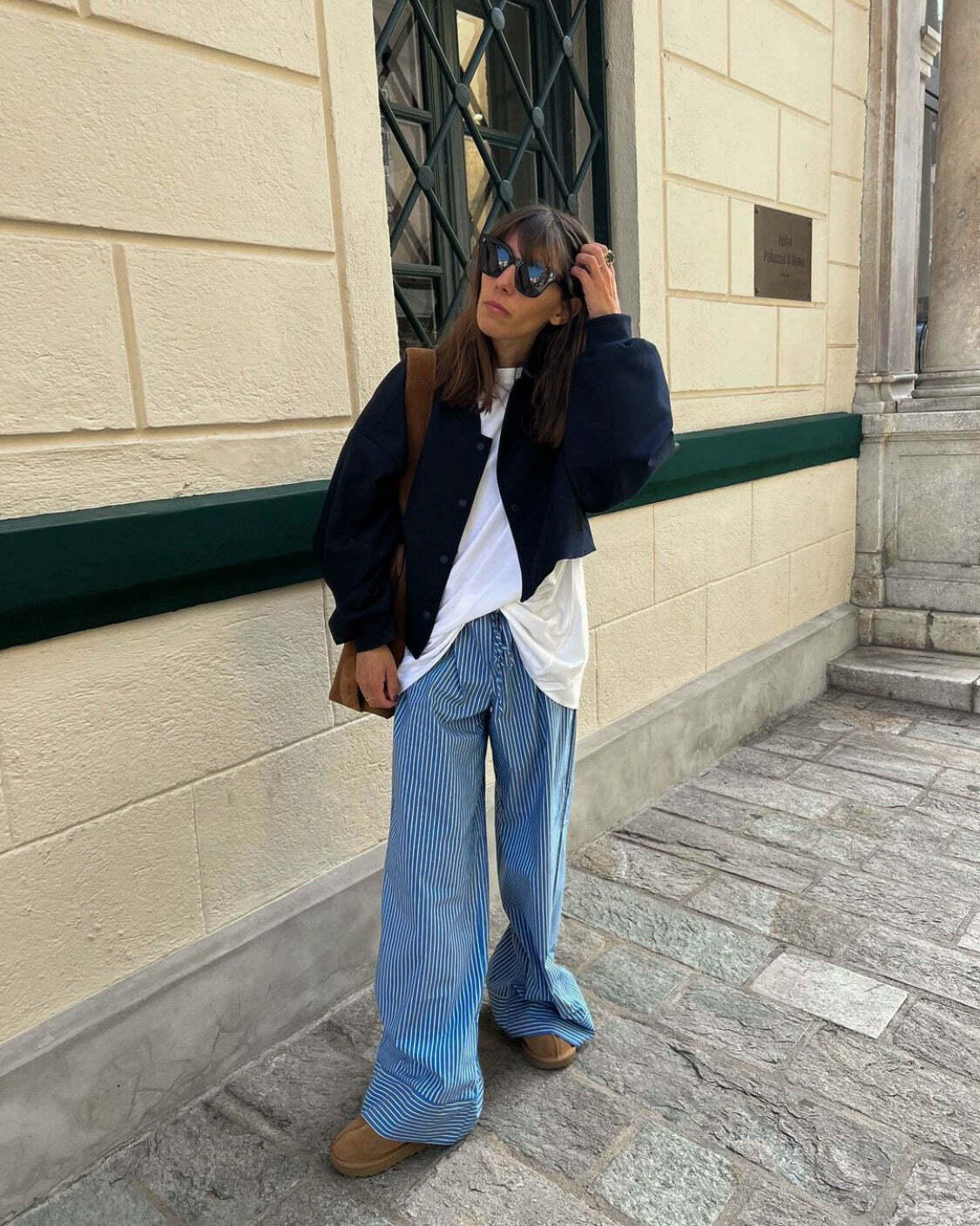 Gina Striped Loose Pants - Y2K Summer Grunge Outfit, 90s Fashion, Retro Style, Y2K Club Look
