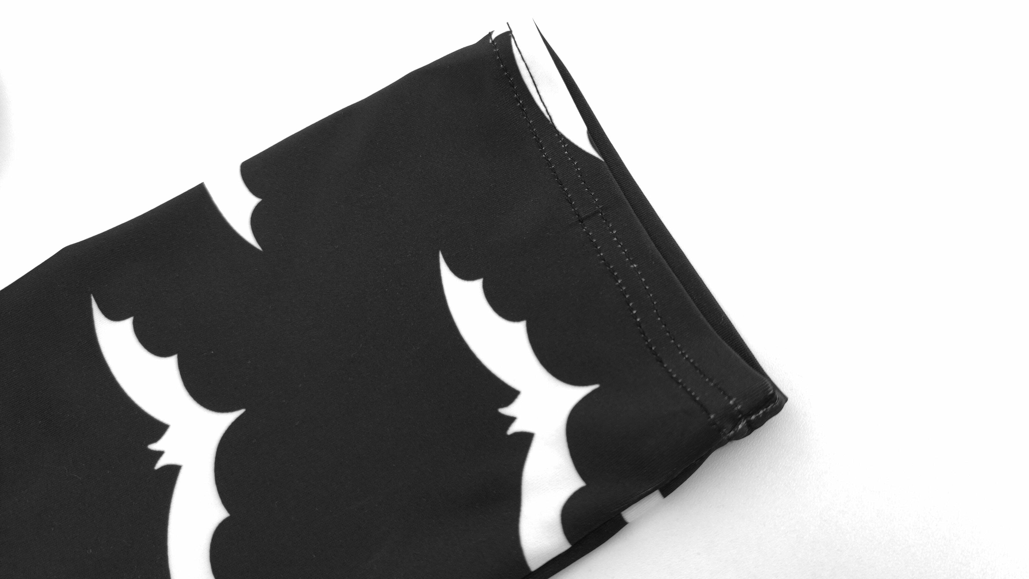 Gothic Black Bat Pattern Dress - Y2K Grunge, 90s Fashion, Retro Style, Pastel Goth Outfit
