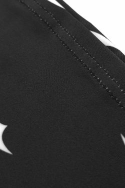 Gothic Black Bat Pattern Dress - Y2K Grunge, 90s Fashion, Retro Style, Pastel Goth Outfit