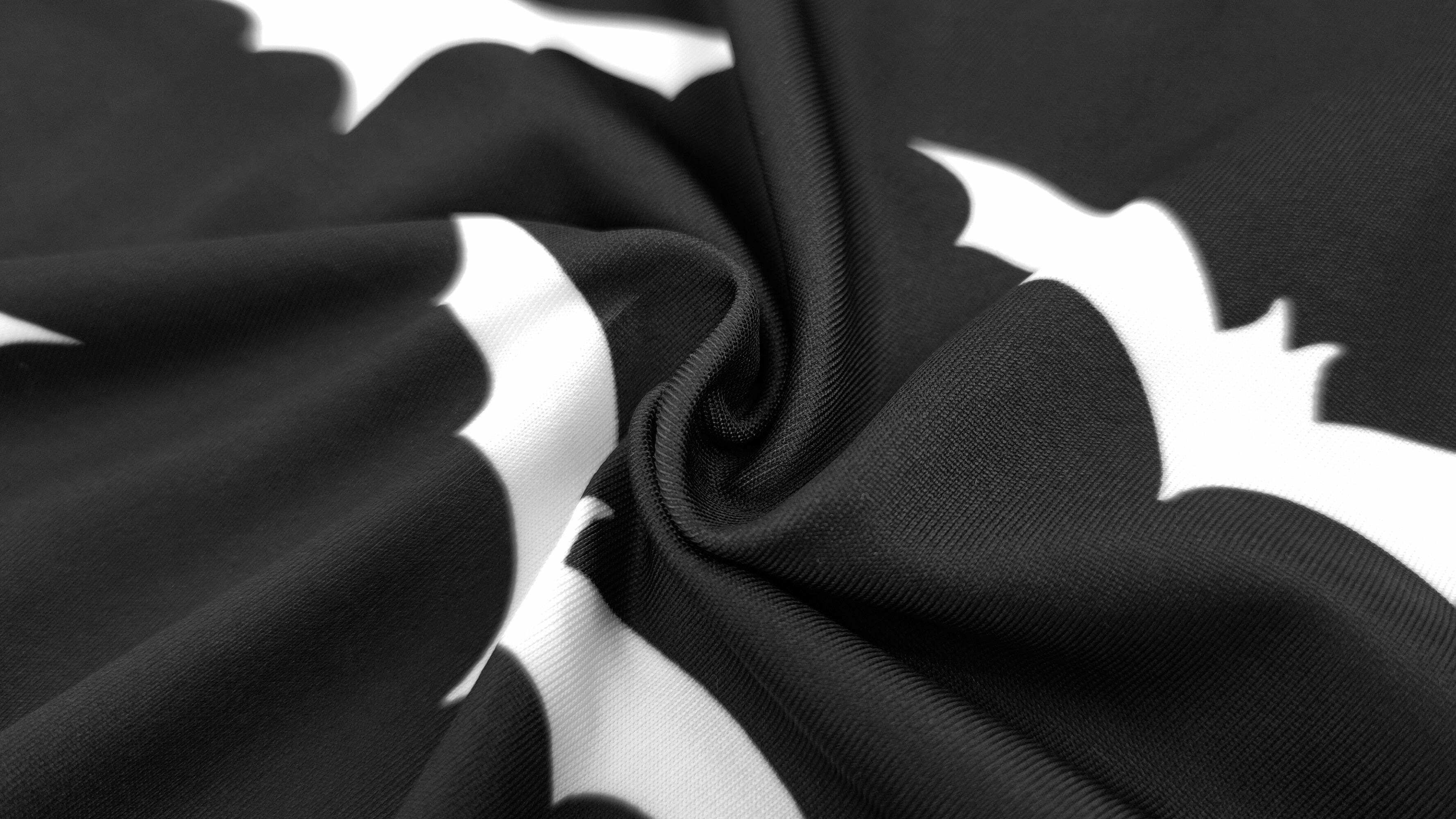 Gothic Black Bat Pattern Dress - Y2K Grunge, 90s Fashion, Retro Style, Pastel Goth Outfit