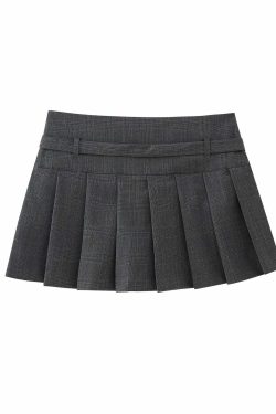 Greta Pleated Mini Skirt - Y2K Summer, 90s Grunge, Retro Goth, Y2K Party & Club Outfits