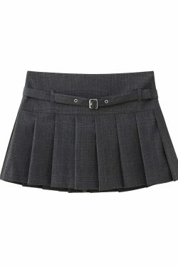 Greta Pleated Mini Skirt - Y2K Summer, 90s Grunge, Retro Goth, Y2K Party & Club Outfits