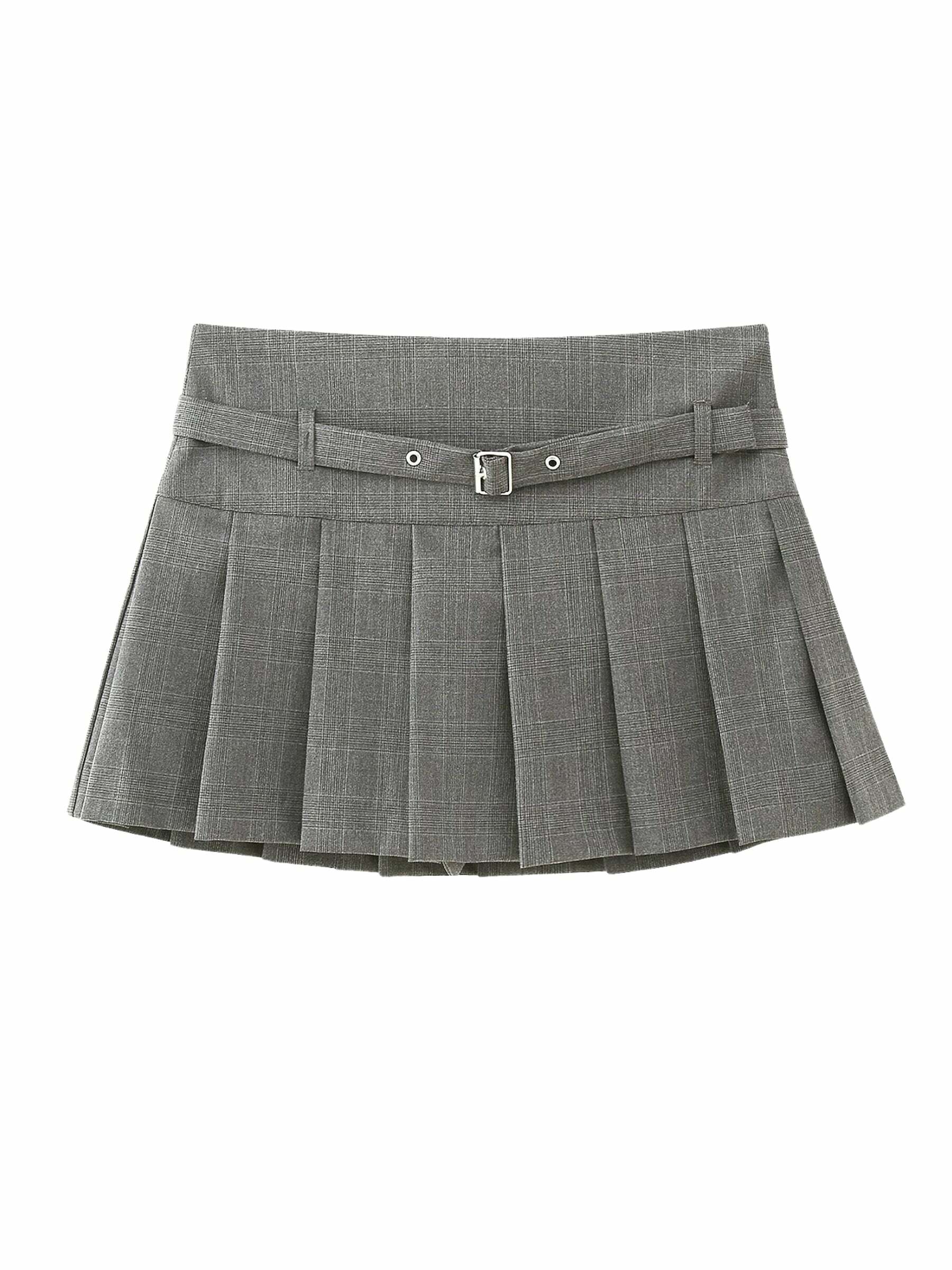 Greta Pleated Mini Skirt - Y2K Summer, 90s Grunge, Retro Goth, Y2K Party & Club Outfits