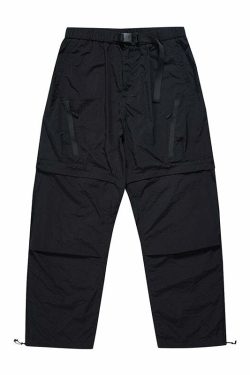 GTRG Detachable Cargo Pants - Y2K Grunge, 90s Fashion, Retro Style, Summer Y2K Outfits
