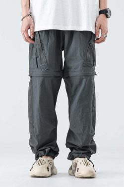 GTRG Detachable Cargo Pants - Y2K Grunge, 90s Fashion, Retro Style, Summer Y2K Outfits