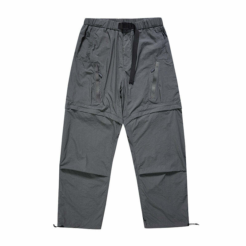 GTRG Detachable Cargo Pants - Y2K Grunge, 90s Fashion, Retro Style, Y2K Summer & Club Outfits