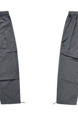 GTRG Detachable Cargo Pants - Y2K Grunge, 90s Fashion, Retro Style, Y2K Summer & Club Outfits