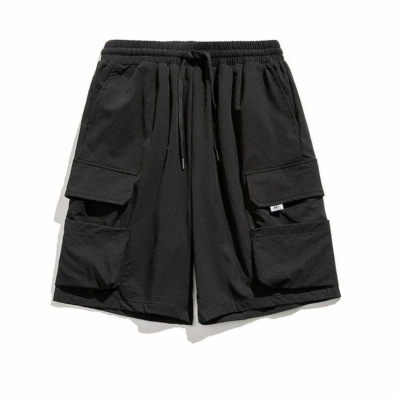 GTRG Everest Cargo Shorts - Y2K Summer Grunge, 90s Retro, Y2K Club & Party Outfits
