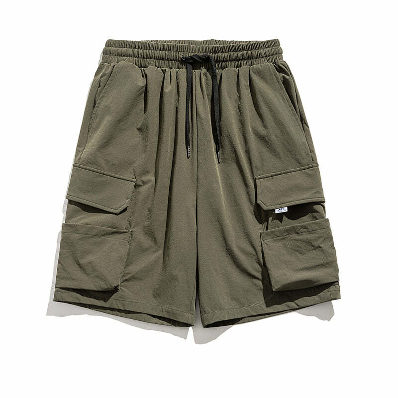 GTRG Everest Cargo Shorts - Y2K Summer Grunge, 90s Retro, Y2K Club & Party Outfits