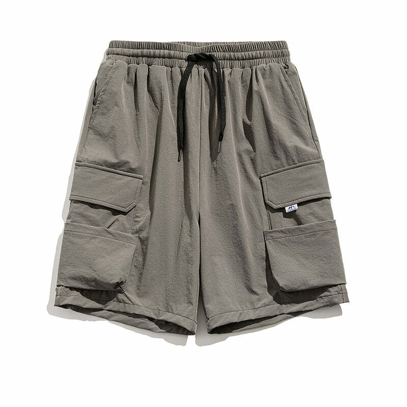 GTRG Everest Cargo Shorts - Y2K Summer Grunge, 90s Retro, Y2K Club & Party Outfits