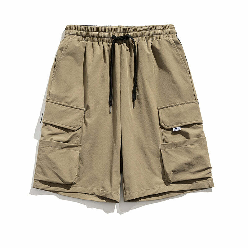 GTRG Everest Cargo Shorts - Y2K Summer Grunge, 90s Retro, Y2K Club & Party Outfits