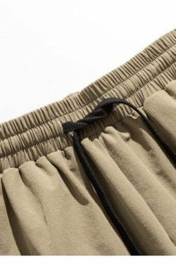 GTRG Everest Cargo Shorts - Y2K Summer Grunge, 90s Retro, Y2K Club & Party Outfits