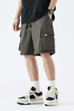 GTRG Everest Cargo Shorts - Y2K Summer Grunge, 90s Retro, Y2K Club & Party Outfits