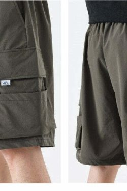 GTRG Everest Cargo Shorts - Y2K Summer Grunge, 90s Retro, Y2K Club & Party Outfits