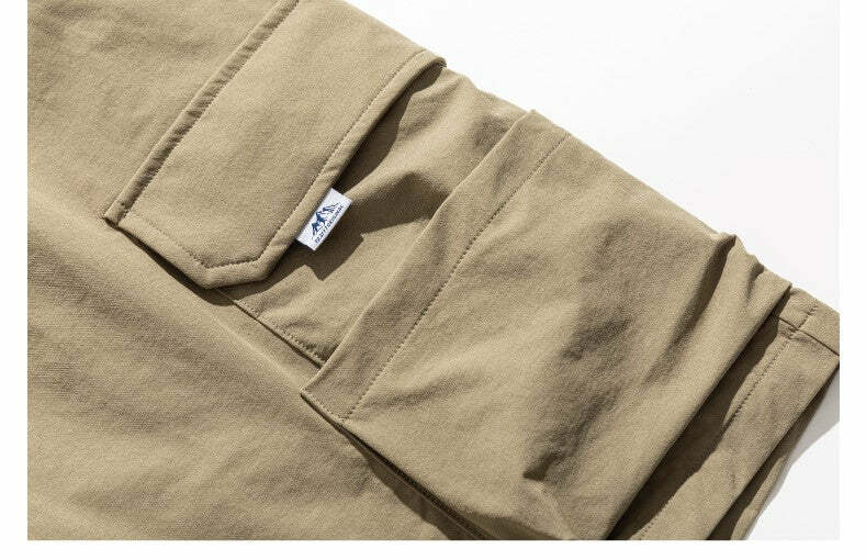 GTRG Everest Cargo Shorts - Y2K Summer Grunge 90s Fashion Retro Hip Hop Y2K Outfits