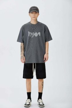 GTRG Exclusive Y2K Grunge Baby Tee - Retro 90s Summer Outfit, Pastel Goth, Popstar Vibes