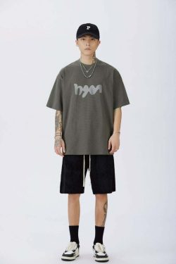 GTRG Exclusive Y2K Grunge Baby Tee - Retro 90s Summer Outfit, Pastel Goth, Popstar Vibes