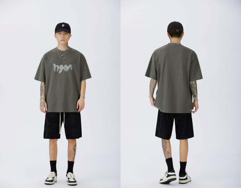 GTRG Exclusive Y2K Grunge Baby Tee - Retro 90s Summer Outfit, Pastel Goth, Popstar Vibes